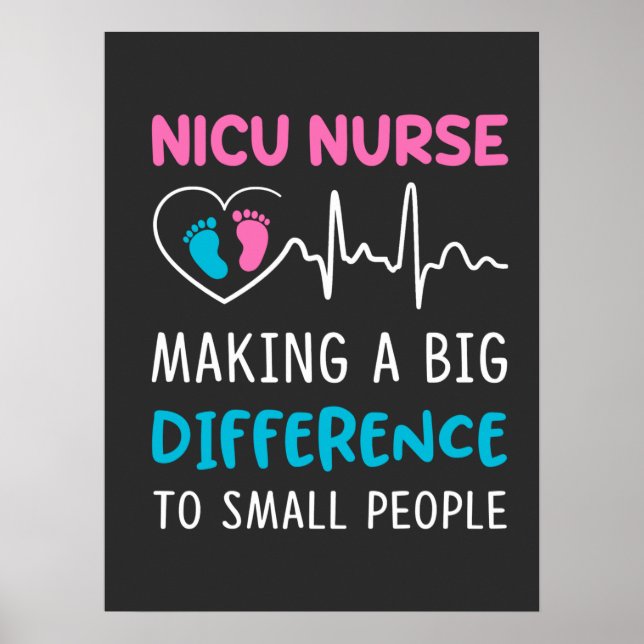 Pflegeleben | Nicu Nurse Poster (Vorne)