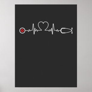 Pflegeleben   Nurse Heartbeat Poster