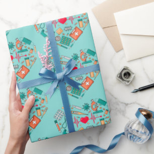 Pflegemittel Geschenkpapier