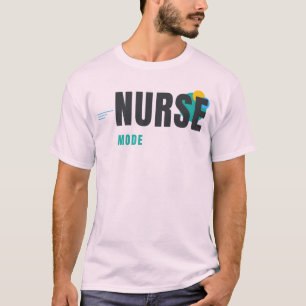 PFLEGEMODUS Modernes Grafikdesign für Krankensch T-Shirt