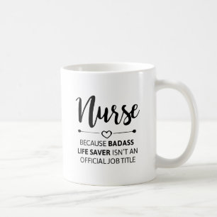 Pflegen Sie weil Badass Leben Kaffeetasse