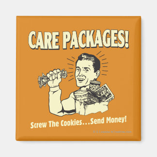 Pflegepakete: Screening-Cookies senden $ Magnet