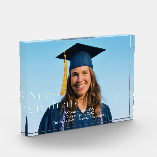 Pflegepersonal-Abschluss Fotoblock (Links)