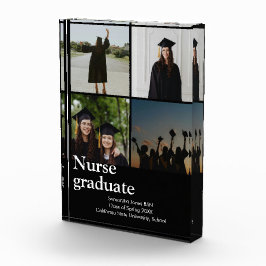 Pflegepersonal-Abschluss Fotoblock