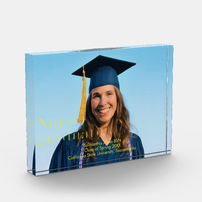 Pflegepersonal-Abschluss Fotoblock (Links)