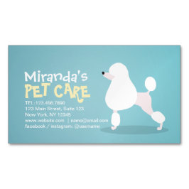 Pflegepersonal Schönheitssalon Baden- und Pflegesa Magnetische Visitenkarte