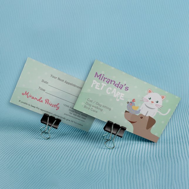 Pflegepersonal Schönheitssalon Baden- und Pflegesa Terminkarte (Von Creator hochgeladen)