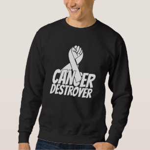 Pflegeribbon-Pfleger Krankenhaus-Onkologie-Kranken Sweatshirt
