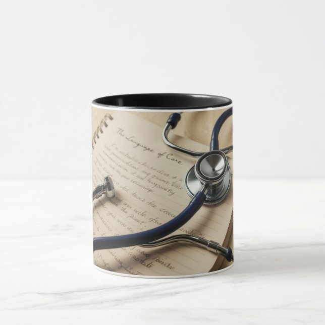 Pflegeverbindungen: Tasse "Die Sprache der Fürsorg (Zentrum)