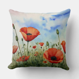 Pflücke im Feld Kissen