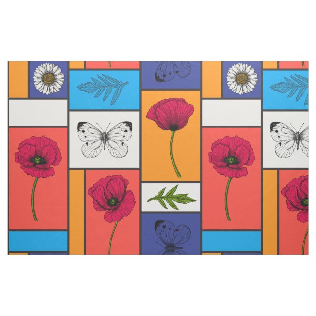 Pflücke in farbigen Schachteln Stoff (Fat Quarter (45,7 x 55,9 cm))