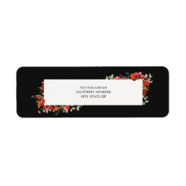 Pflücke und Wildblumen Dunkle Hochzeit