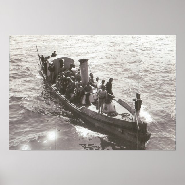 Pfosten-Boot HMS Triumph Poster (Vorne)