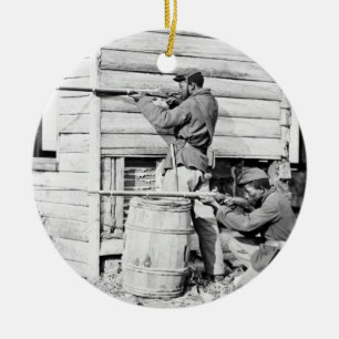 Pfosten-Station farbigen Keramikornament