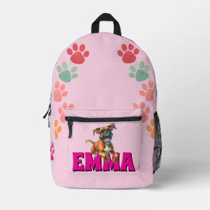 Pfoten der Liebe Bedruckter Rucksack