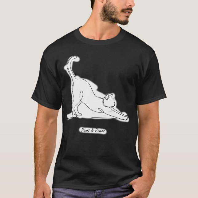 Pfoten & Frieden T-Shirt (Vorderseite)