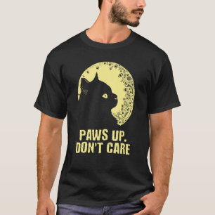 Pfoten hoch, egal, Katze Paare Kätzchen Katzenmu T-Shirt