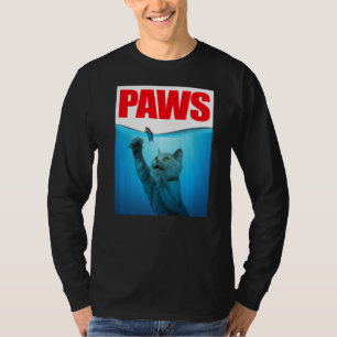 Pfoten Katze und Maus Niedlich Katze T-Shirt