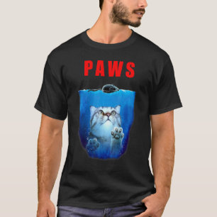 Pfoten Katze Und Maus Süßes Kätzchen Katzen Parod T-Shirt