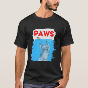 Pfoten Katze und Maus Top Niedliche Katze Parodie
