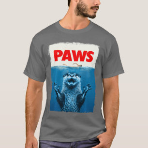 Pfoten Otter Lustiger Otter Liebhaber Geschenke Fü T-Shirt
