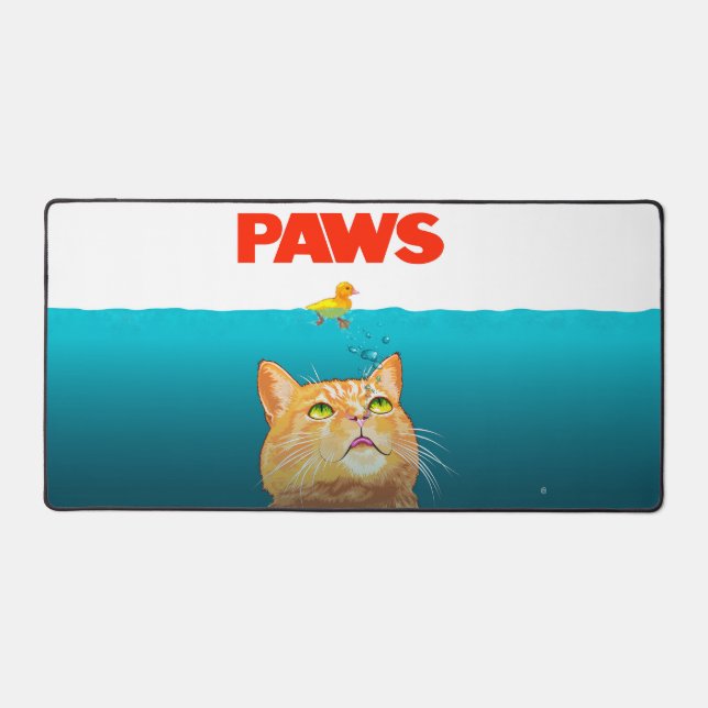 Pfoten! Schreibtischunterlage (Vorderseite)