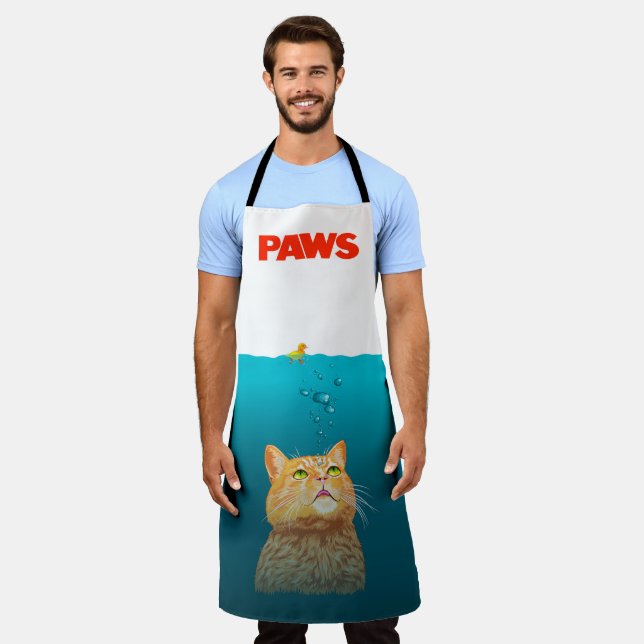 Pfoten! Schürze (Getragen)