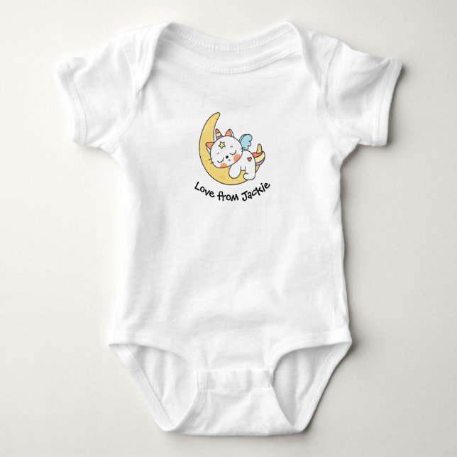 Pfoten & Träume Baby Strampler (Vorderseite)