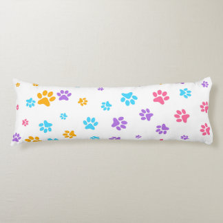 Pfotenabdruck-Body-Pillow aus Baumwolle der Klasse Seitenschläferkissen