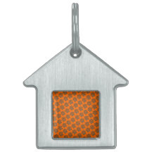Pfotenabdruck Lebhaft orange