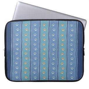 Pfotenabdruck-Muster Laptopschutzhülle