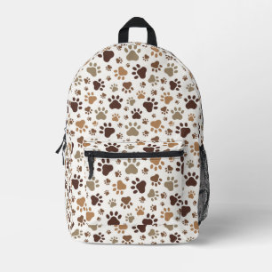 Pfotenabdruck-Rucksack Bedruckter Rucksack