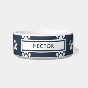 Pfotendrucktier, modern marineblau napf