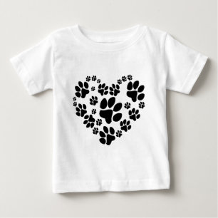 Pfotenherz Baby T-shirt