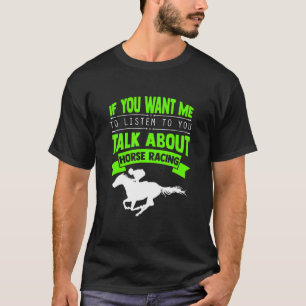 Pfrederennen Rennen Jockey Pferderennen Pferde T-Shirt