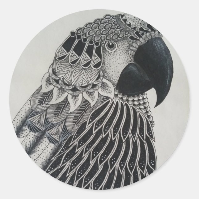 Pfropfkleber Runder Aufkleber (Vorderseite)