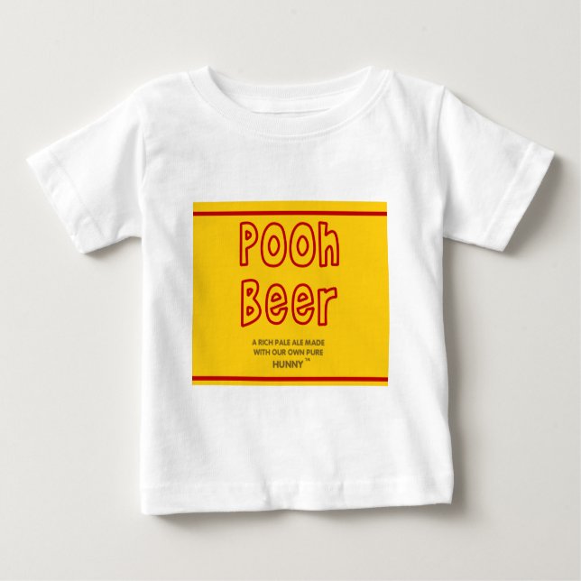 Pfui Bier Baby T-shirt (Vorderseite)