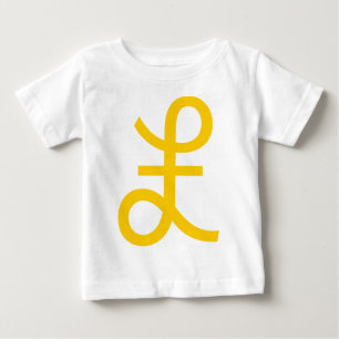 Pfund-Zeichen Baby T-shirt