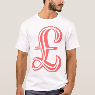 Pfund-Zeichen T-Shirt
