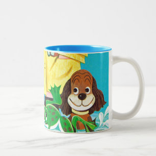Pfützen des Vergnügens Zweifarbige Tasse