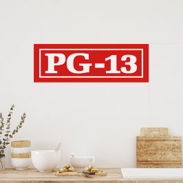 PG-13 POSTER