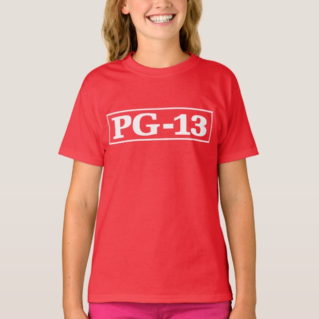 PG-13 T-Shirt (Vorderseite)