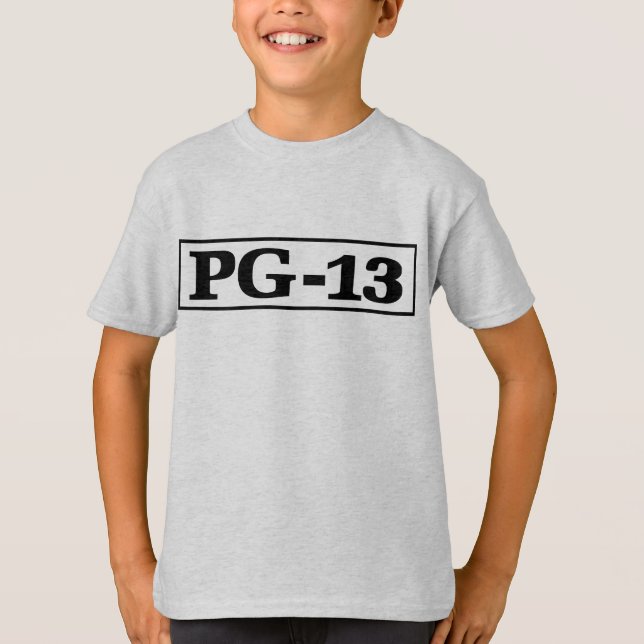 PG-13 T-Shirt (Vorderseite)