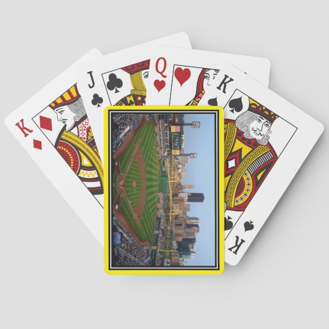Pgh Playing Cards - Foto PNC Park mit Skyline Spielkarten (Rückseite)