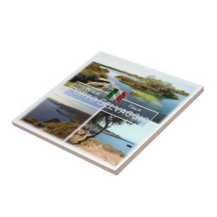 PGL001 PORTO SELVAGGIO, Apulien, Italien Fliese