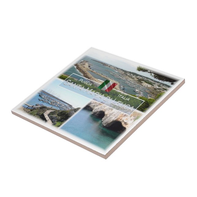 PGL003 SANTA MARIA DI LEUCA, Apulien Fliese (Seite)