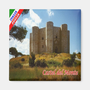 PGL036 CASTEL DEL MONTE - Apulien - Italien - Kühl Magnet