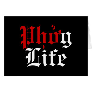 Phở g Life Grußkarte