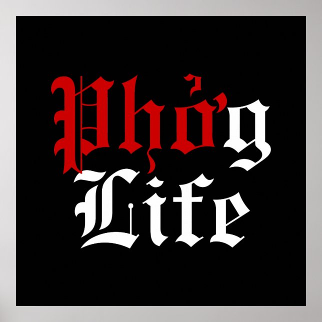 Phở Poster (Vorne)