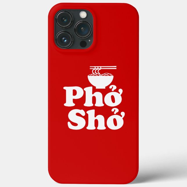 Phở Shở Case-Mate iPhone Hülle (Rückseite)